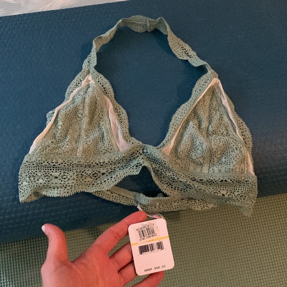 Free People - Sienna Halter Bralette (NEW!!) Medium - Picture 3 of 11